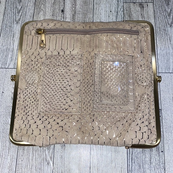 Hobo Lauren Wallet - Gold Filigree Exotic NWOT - Picture 3 of 9